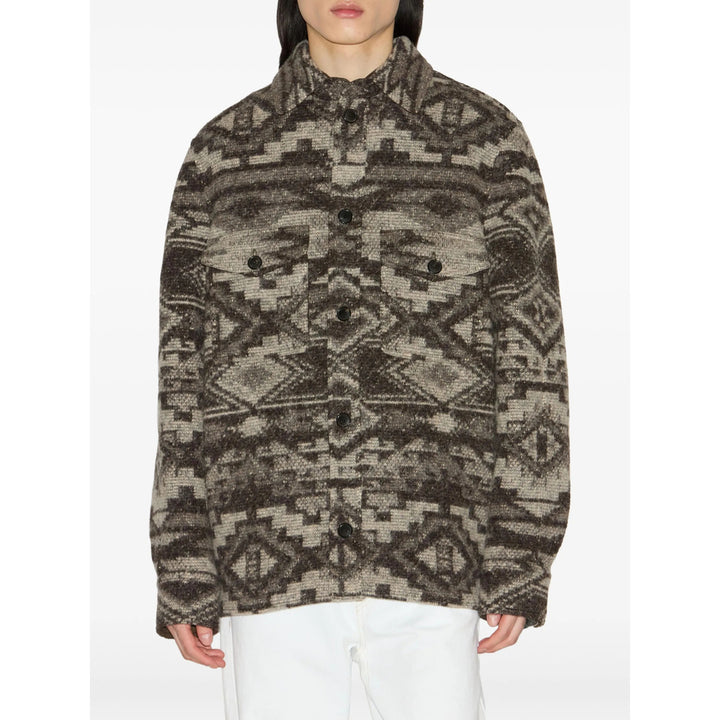 Isabel Marant Outerwears - Black, Gray | 841f25d87a2fec7d8d6f2abf4fe8e736ffa0df0a