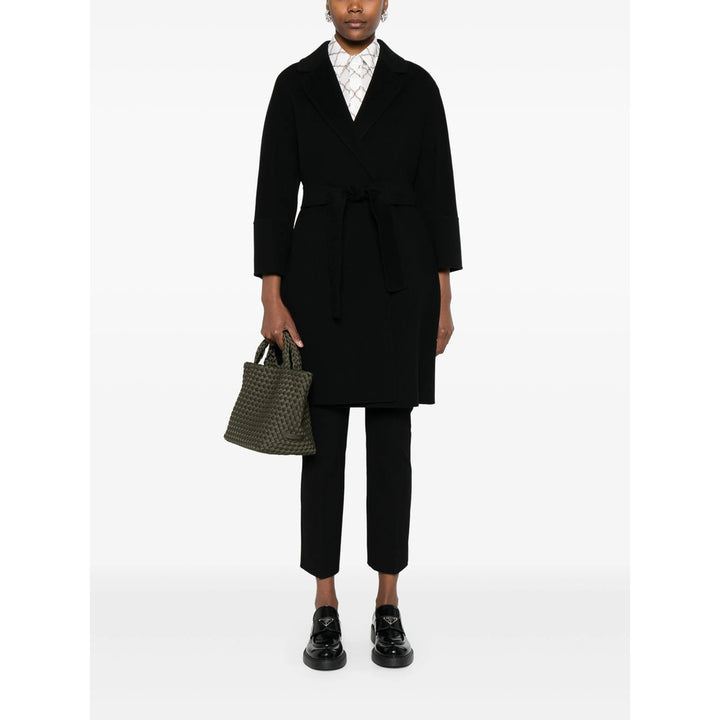 S Max Mara Coats - Black | 0c34d2458f813ed1cba14ddd7ef147330578ae2a