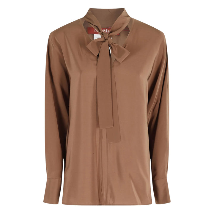 Max Mara Studio Shirts - Brown | 69b9fcd2627baebfd195c62c6c7036823918e088