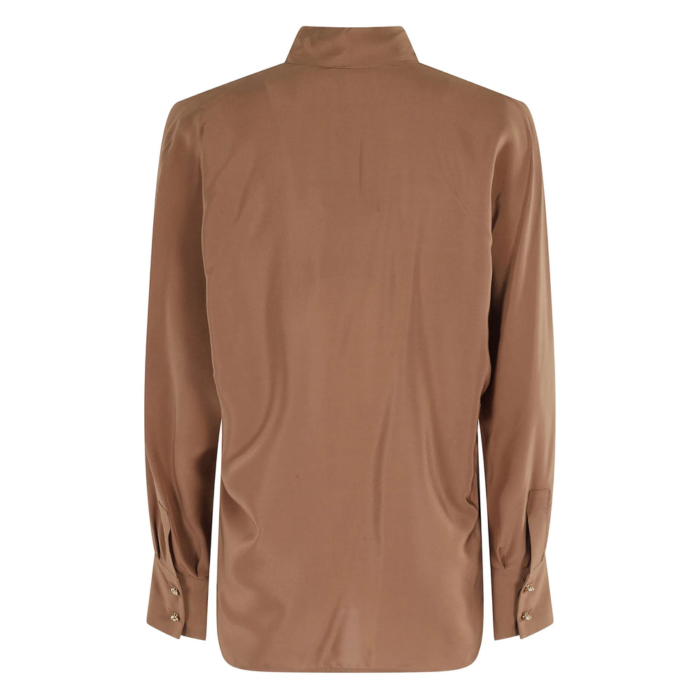 Max Mara Studio Shirts - Brown | b9fd8eaa41a56a68aa11ba4babc093b5add6eb17