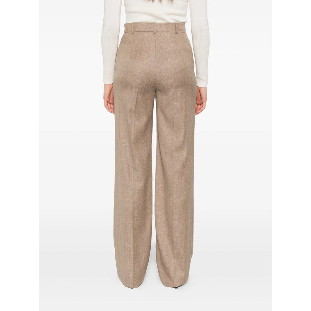 Max Mara Studio Pants - Neutral | c04da4800b9302bf71108e8e174de6bbbb0ef867