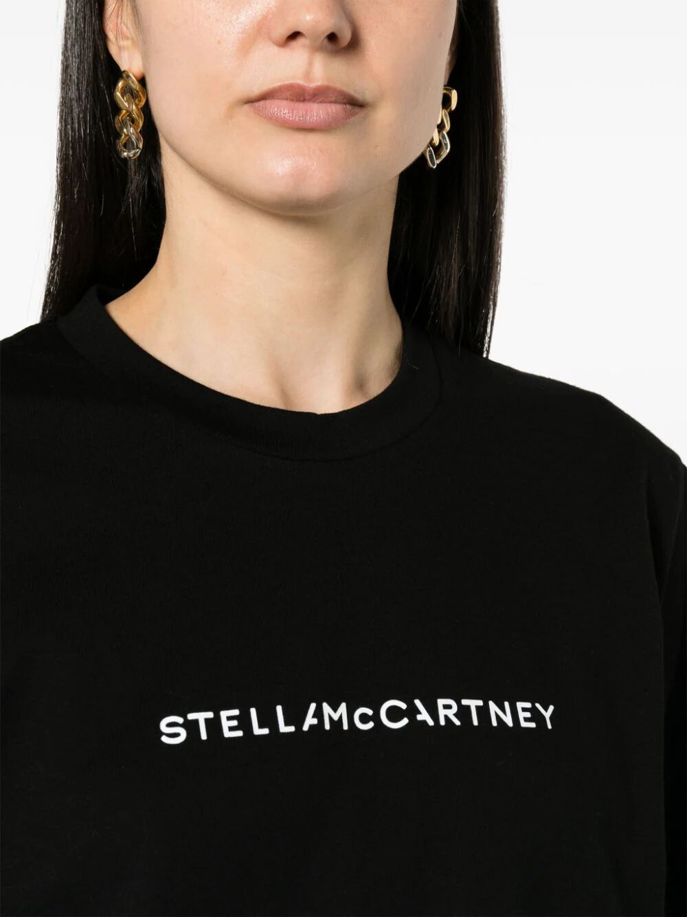 Stella Mccartney T-shirts - Black | b42f2267d50906f5070cd57b7a6c677eb3edc552