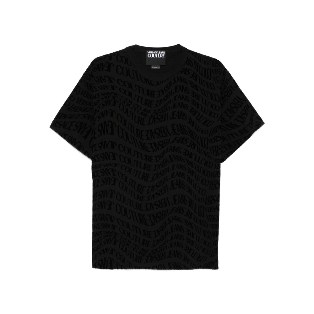 Versace Jeans Couture T Shirts - Black | fcf2504031566d85a6d0614b0c9a80f527958a97