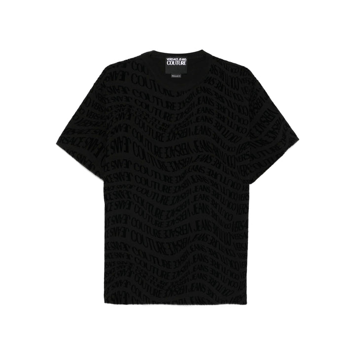 Versace Jeans Couture T Shirts - Black | fcf2504031566d85a6d0614b0c9a80f527958a97