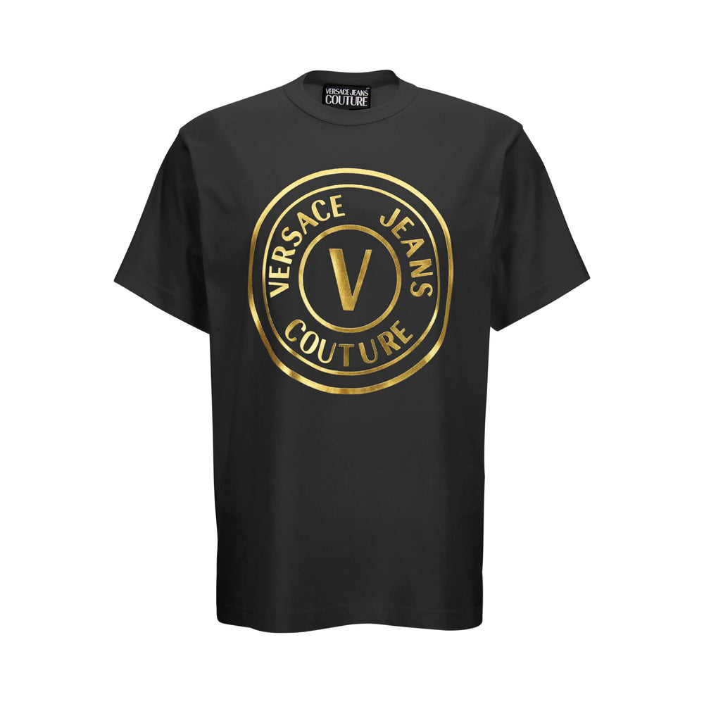 Versace Jeans Couture T Shirts - Black | cdb3fa71669e4f1961fc33ec808046eb9b87f658