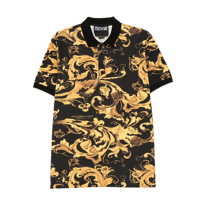 Versace Jeans Couture T Shirts - Black, Gold | 0b264cf8c53ab36489a6673e37e9f20f99731682