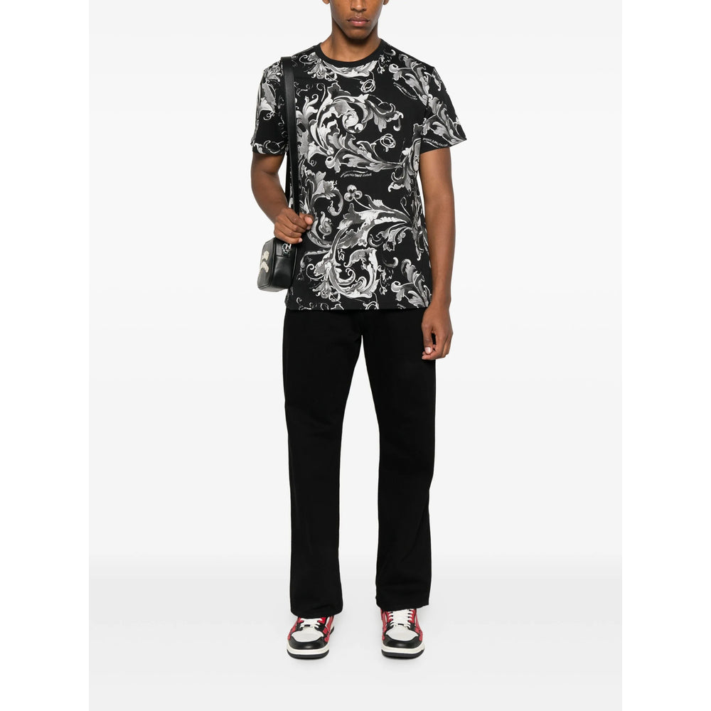 Versace Jeans Couture T Shirts - Black | 132291bdf3672af5d121b7f335e28db040f53e46