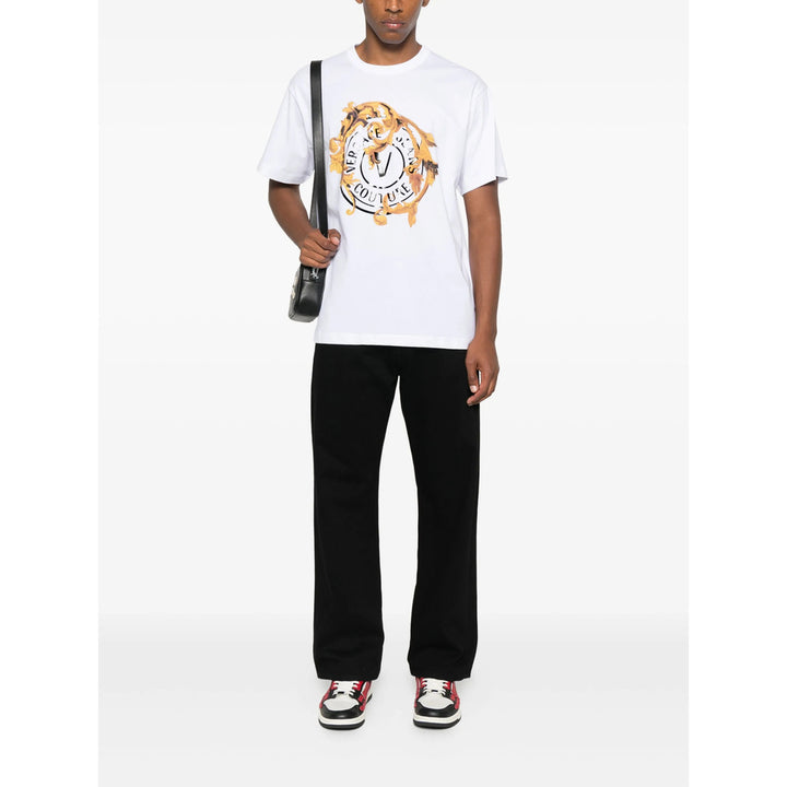 Versace Jeans Couture T Shirts - White | ad840f72501a66c40a062edbfb38f920c9c3979c