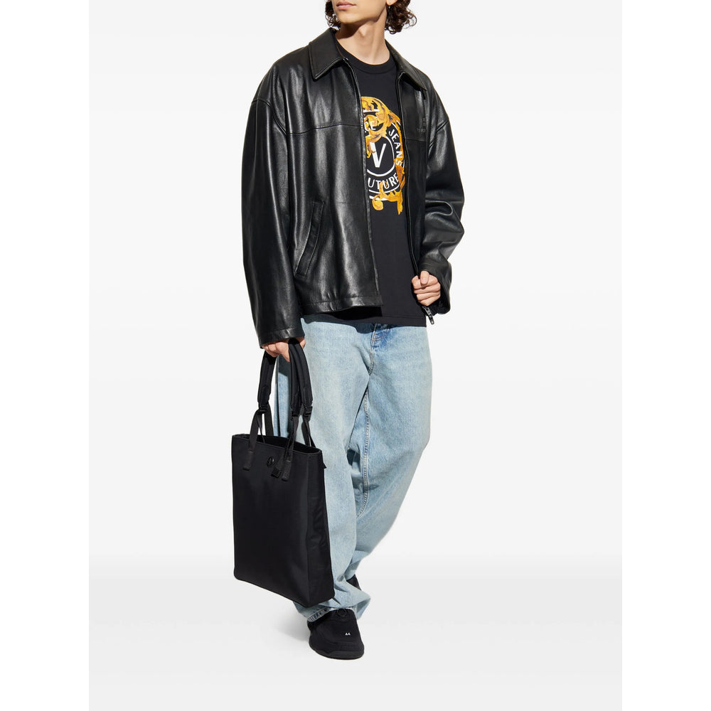 Versace Jeans Couture T Shirts - Black | c5412eb1f34f5873a2a42b20f600367bfd0cdf25