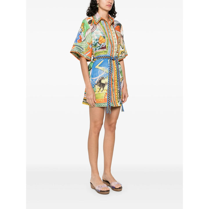 Alemais Dresses - Blue, Orange | a4600f2543ae2ccdf69247b2ec94e556cfa4caa8