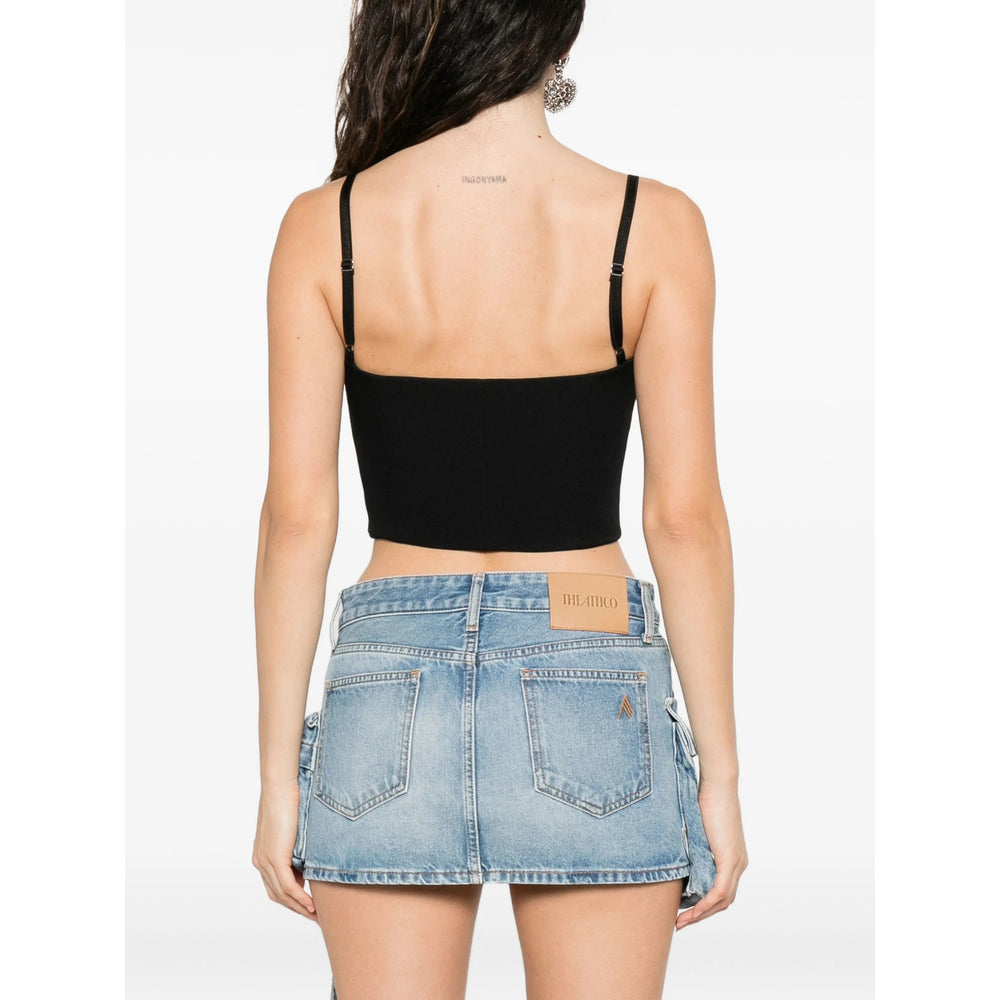 Blumarine Tops - Black | 85790e89162bd162cfeebd99cd3bd505d9c8726c