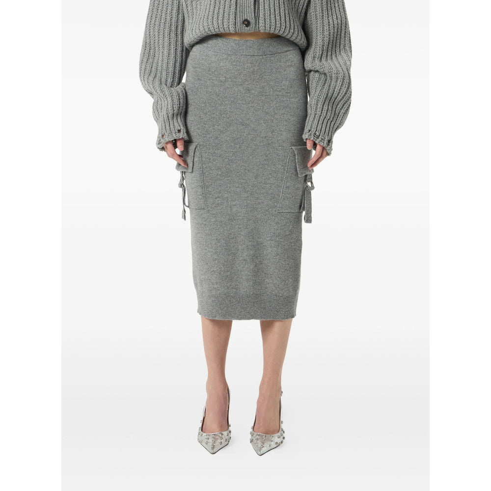Blumarine Skirts - Gray | 8bd730922763058b92968a03e8ed797a4c197261