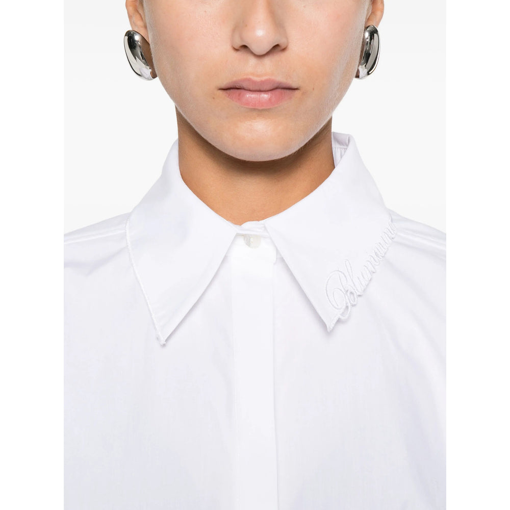 Blumarine Shirts - White | 09797bdbf20bb862d4f7591b79034989e462234e
