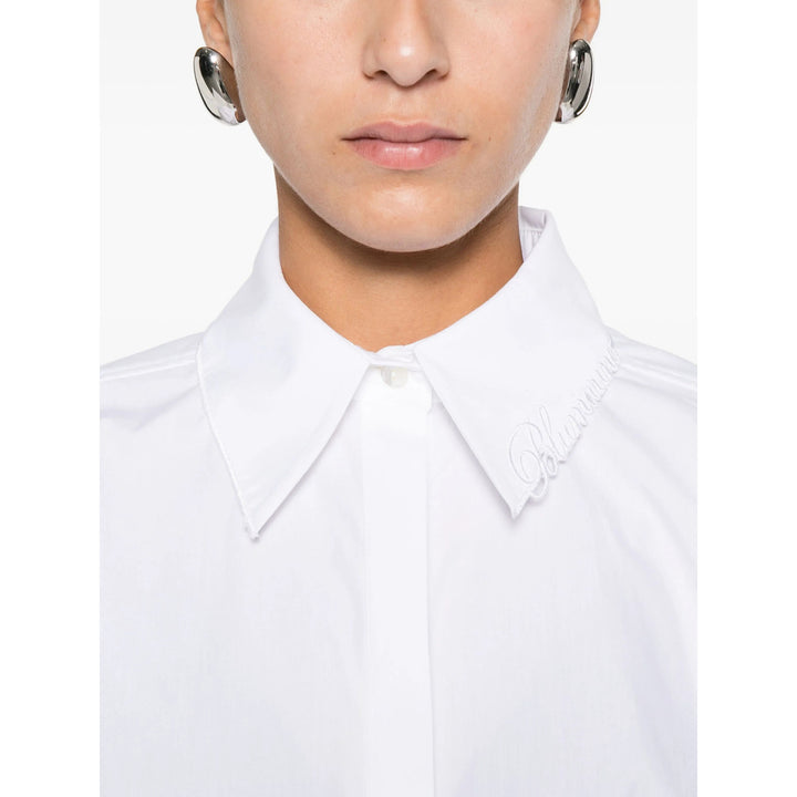 Blumarine Shirts - White | 09797bdbf20bb862d4f7591b79034989e462234e