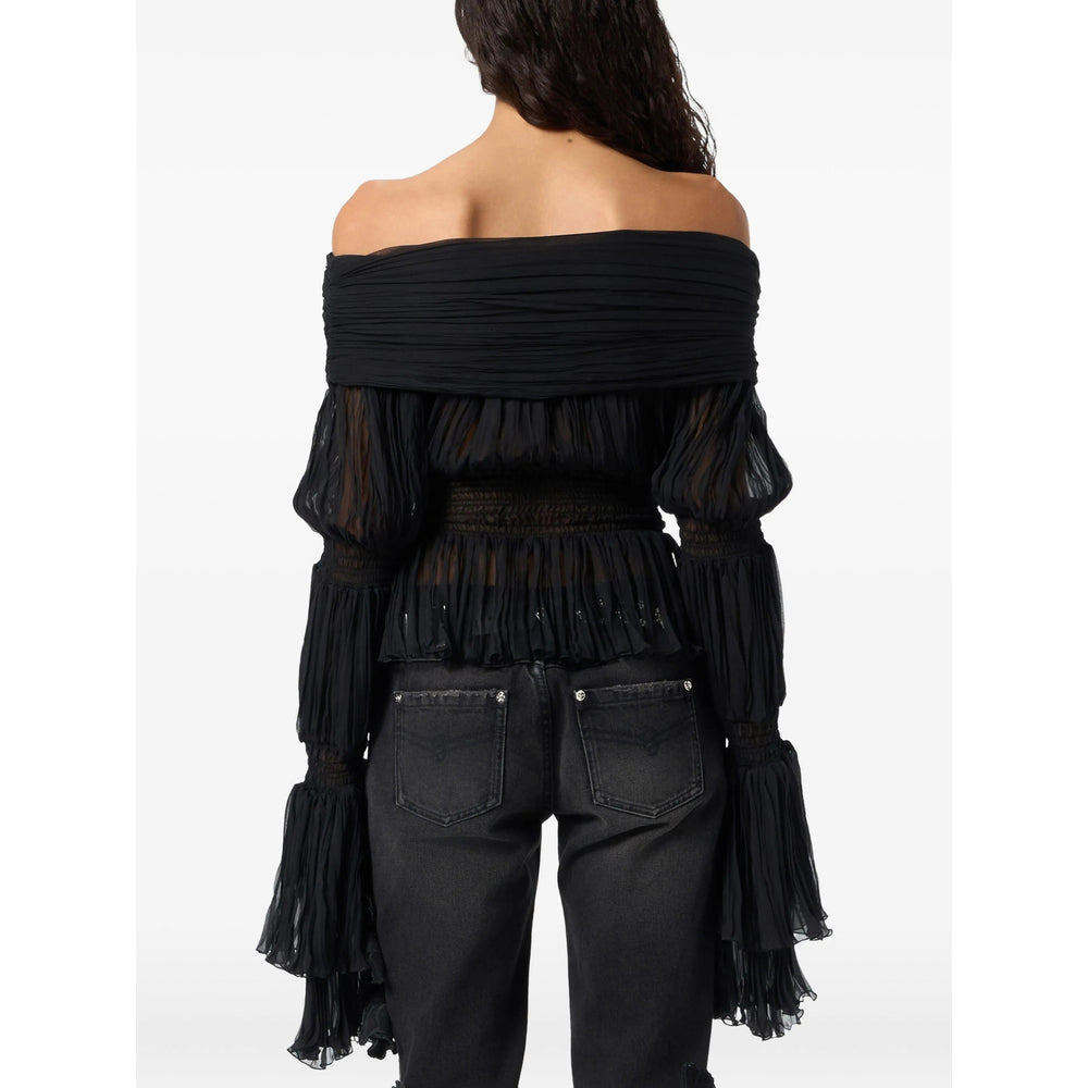 Blumarine Shirts - Black | 801c370c36de28a8eeb7b3c22c686d678ef2b5ba