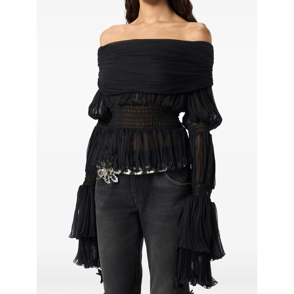 Blumarine Shirts - Black | b9a2a5d3830385d2c014978d3cf3271a18a120bd