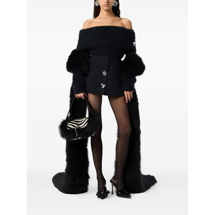 Blumarine Sweaters - Black | d68b66607e5f86171269c4c4bdc8480e082c155f