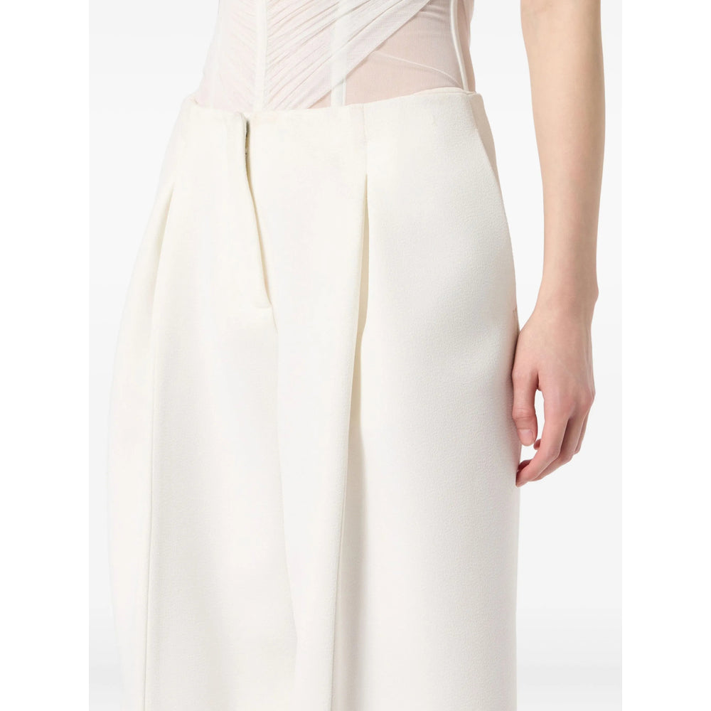 Blumarine Pants - White | 71cac8e67bc8faba49cf78f29e8fcabbafd24094