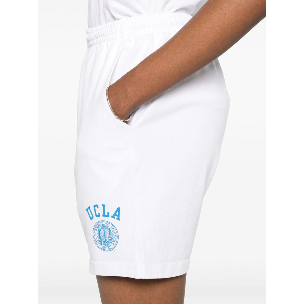 Sporty & Rich Shorts - White | 589274f3774f6224a65cf07d2ad0746bb2fe11b5