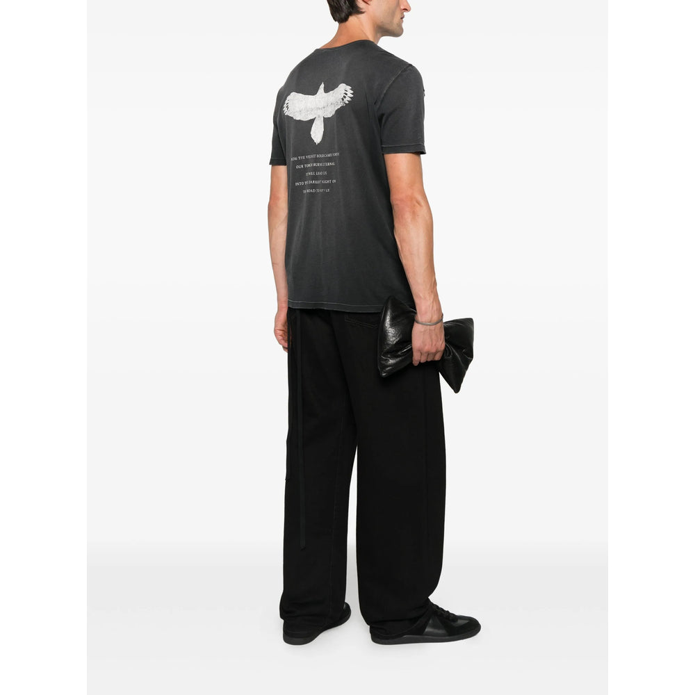 Ann Demeulemeester T Shirts - Black | ca57bd9b9b16ffb2c9751e437835abeacc18ebb1