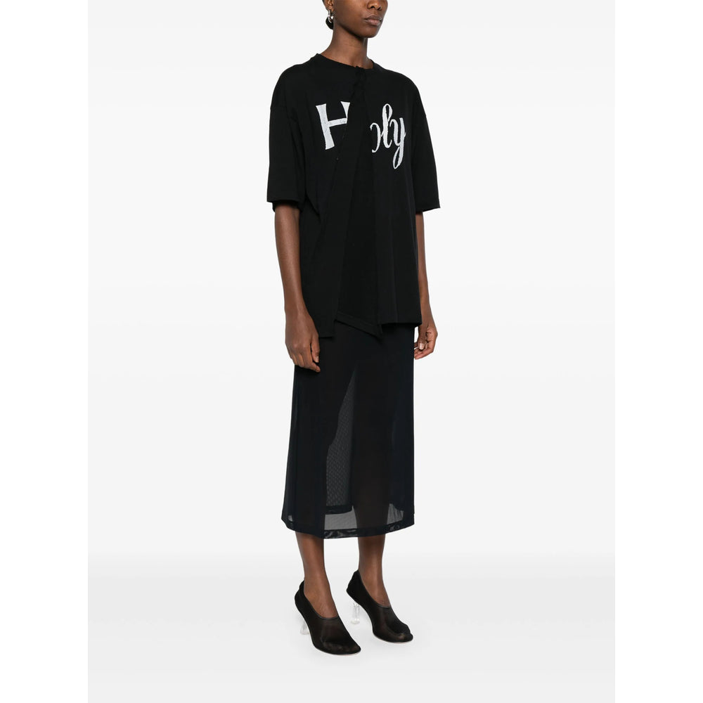 Ann Demeulemeester T Shirts - Black | ca3a30061ec193c2e2aa6354954f8f85a018f4e8