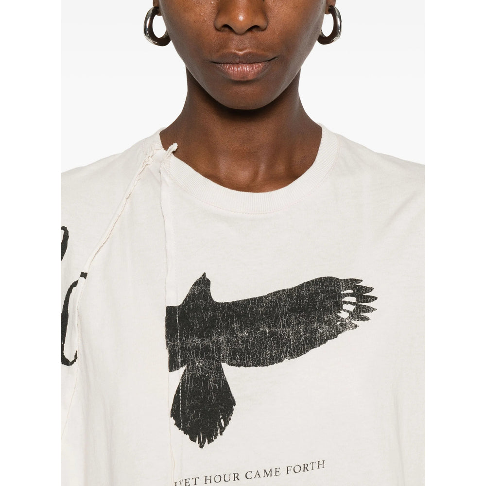 Ann Demeulemeester T Shirts - Neutral | 441fe96b0028ca066570f003fae8d6f41b6f625a