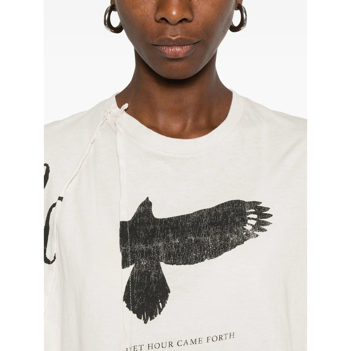 Ann Demeulemeester T Shirts - Neutral | 441fe96b0028ca066570f003fae8d6f41b6f625a
