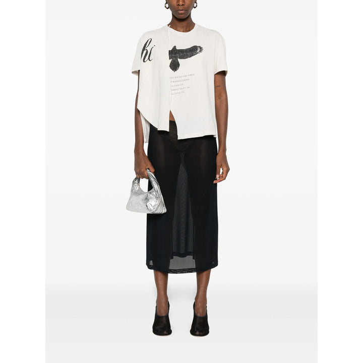 Ann Demeulemeester T Shirts - Neutral | fbac2ddcec5c9b87825e56c8f2a3eb5aaf64a960
