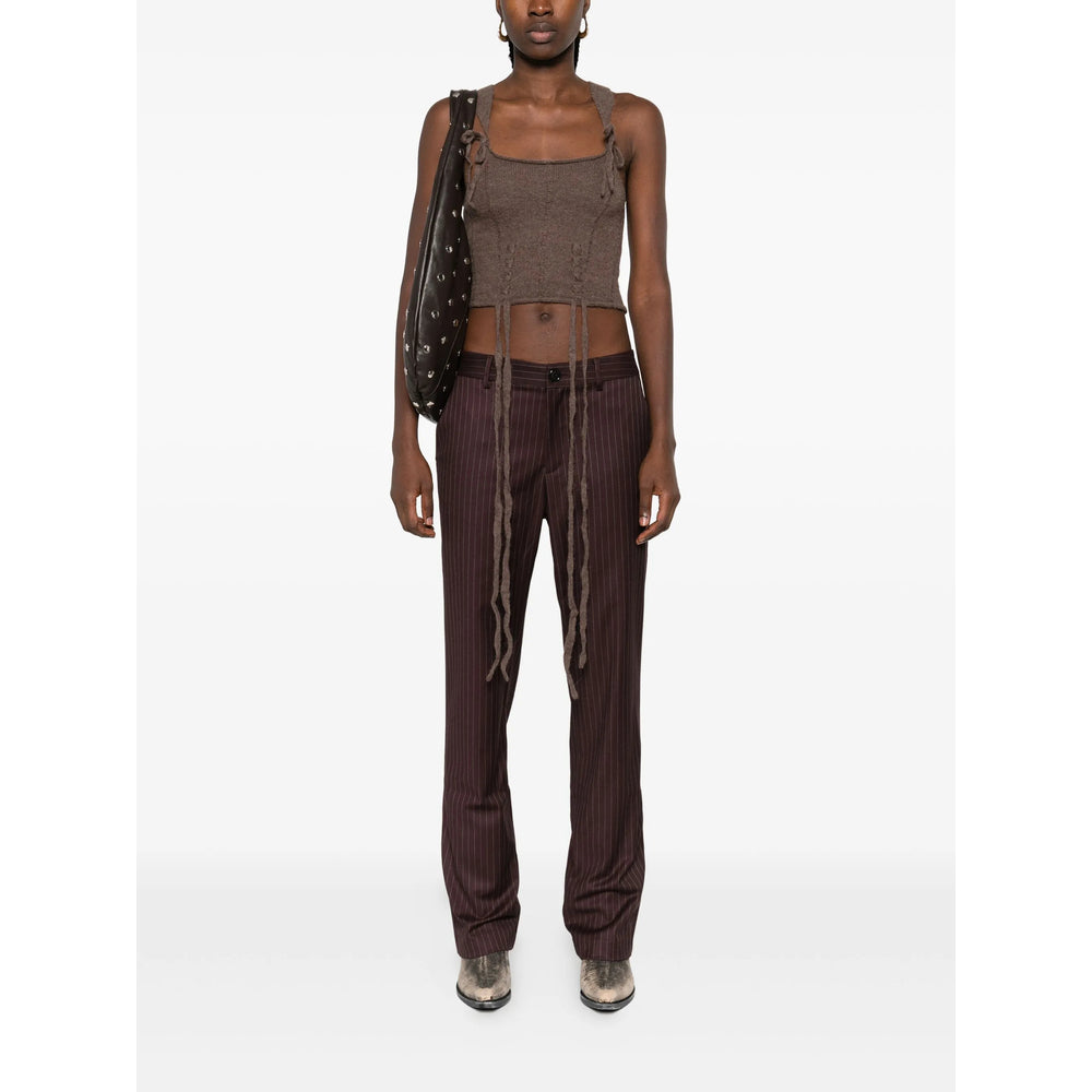 Ann Demeulemeester Tops - Brown | 3aee019f25efd81fb0260227a17a65fb53d3e4d2