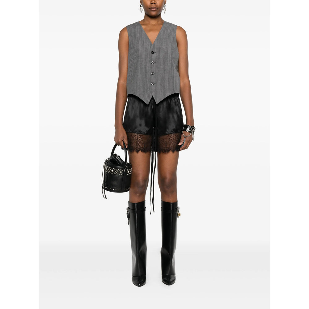 Ann Demeulemeester Waistcoats - Gray | 97654c9f6188fa59e75cd4c1e9ce25a83a151073