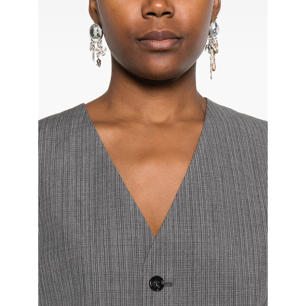 Ann Demeulemeester Waistcoats - Gray | ead64db54209e2a480141c7b412d45b35ab56337