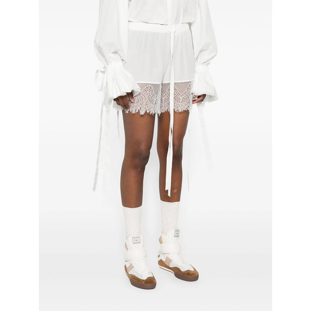 Ann Demeulemeester Shorts - White | f731398d70682b238f34a29eeba8ae2ae4a58dbc