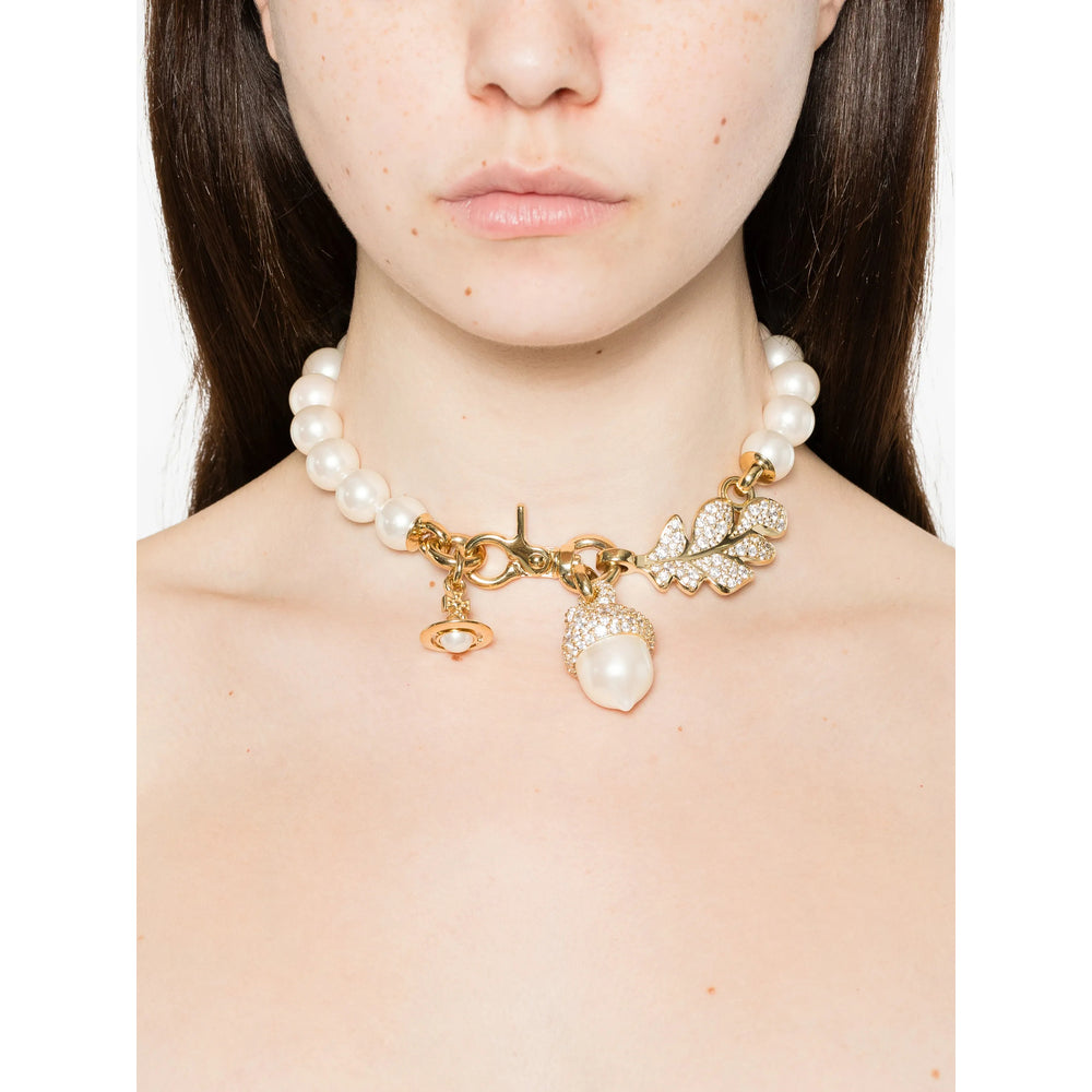 Vivienne Westwood Jewellery - White, Gold | ec8288cd388f452f90b0d43b7110078e963300fb