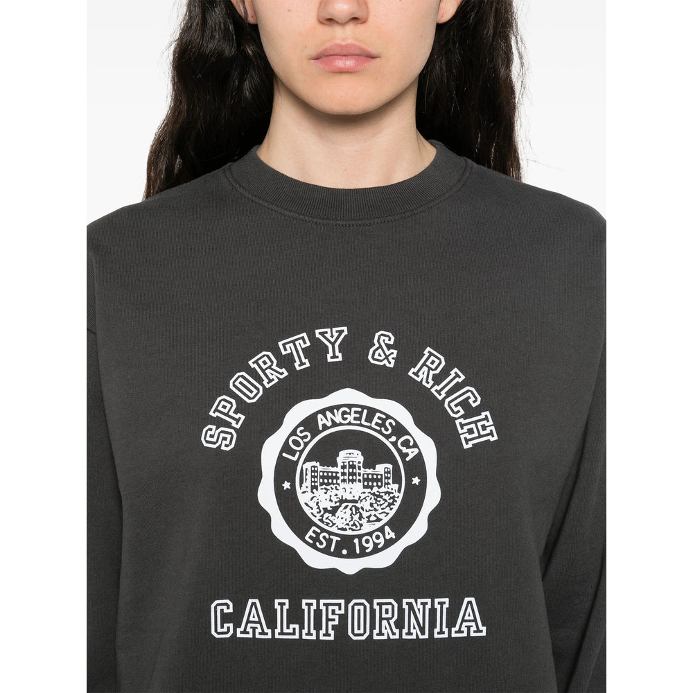 Sporty & Rich Sweaters - Black | 8ef7730528eb08afa014669ca086b8155057a7ae