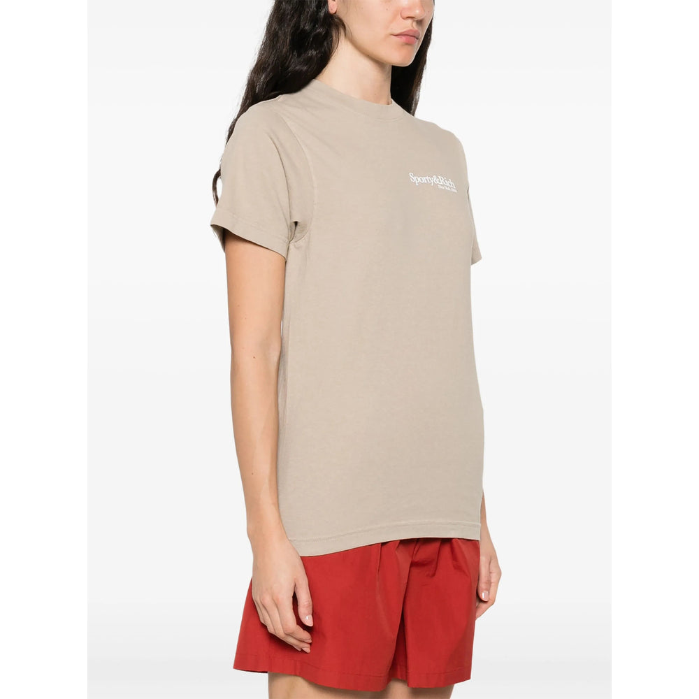 Sporty & Rich T Shirts - Neutral | b20eeafefff909978efddeb4be0513cb9e26123e