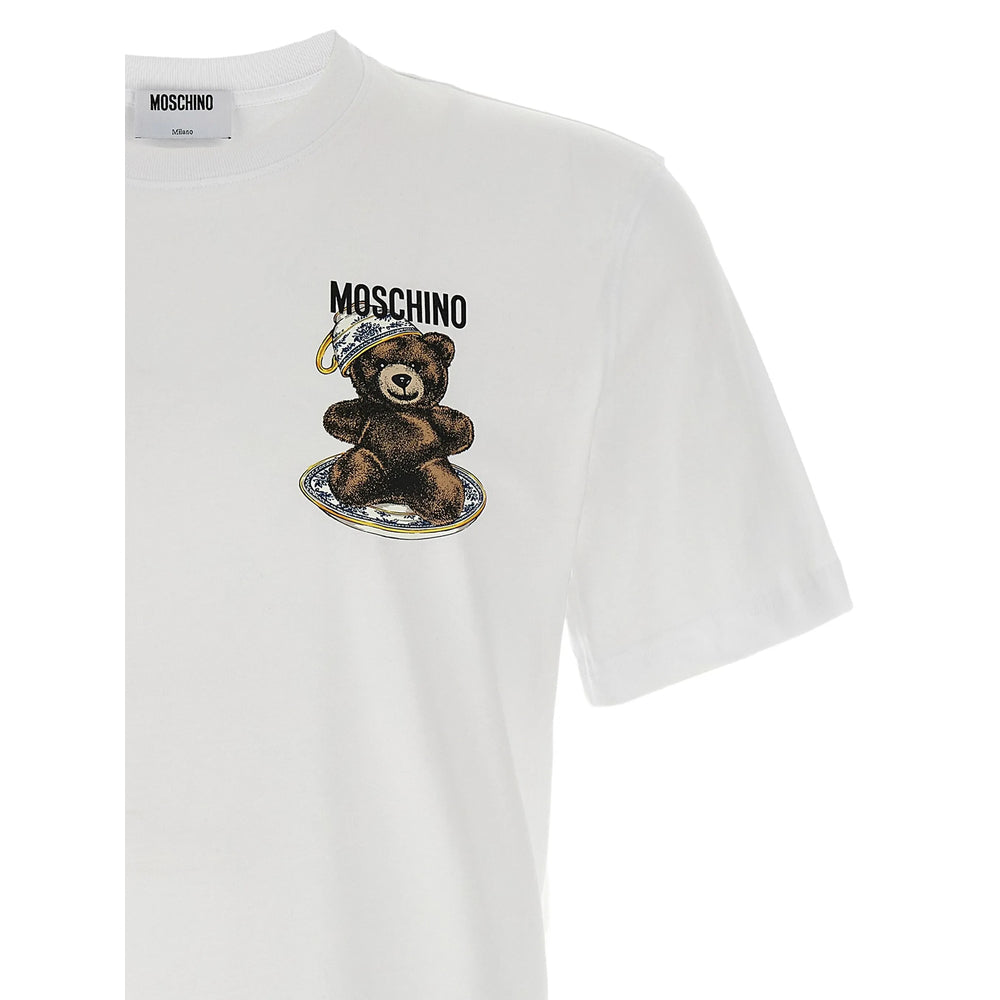 Moschino T Shirts - White | e00f47cb4a30beccd4fbac6a1556567bcb5a8f1e