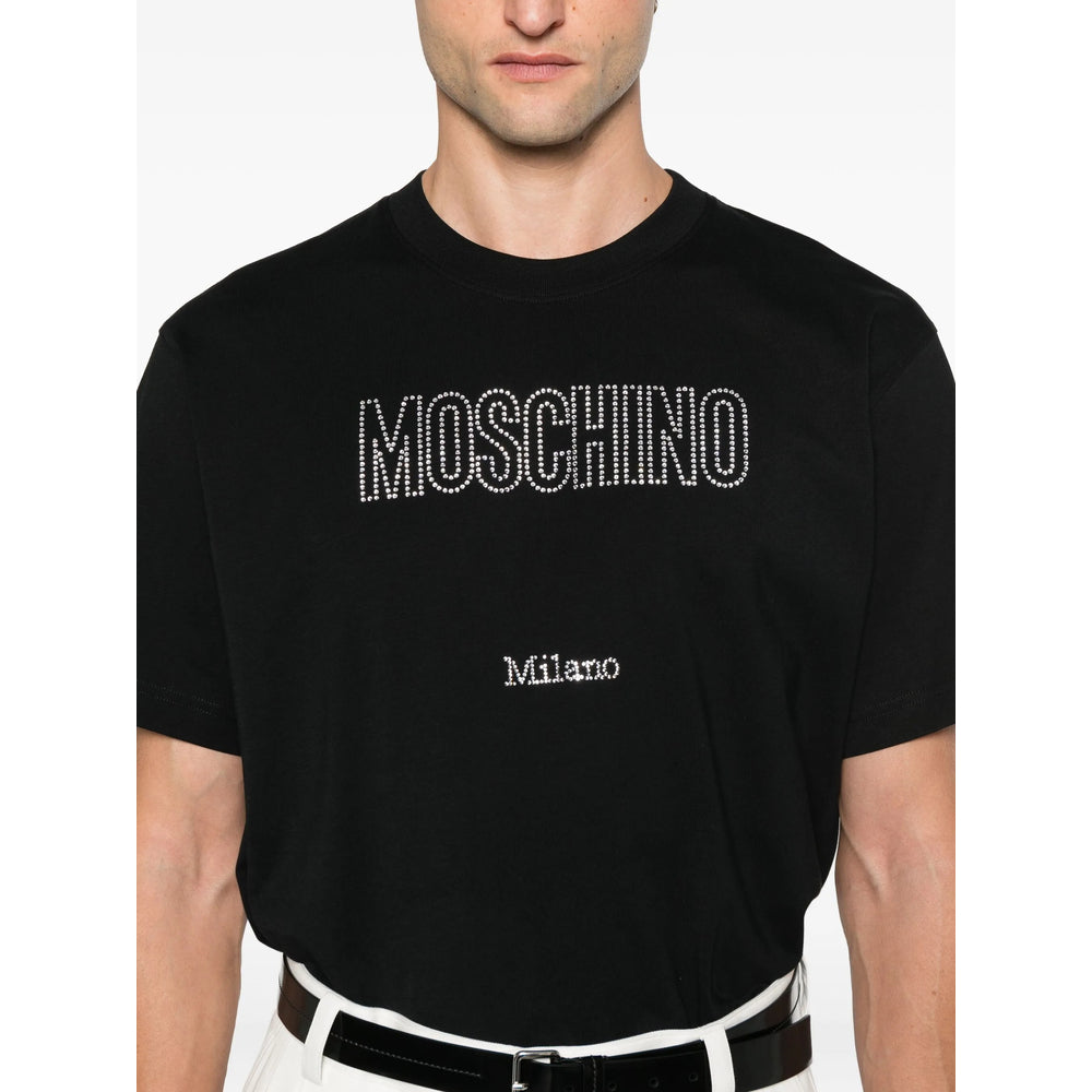 Moschino T Shirts - Black | c8e2711de9f6f1c32ab7dcc2585648a687c37daa