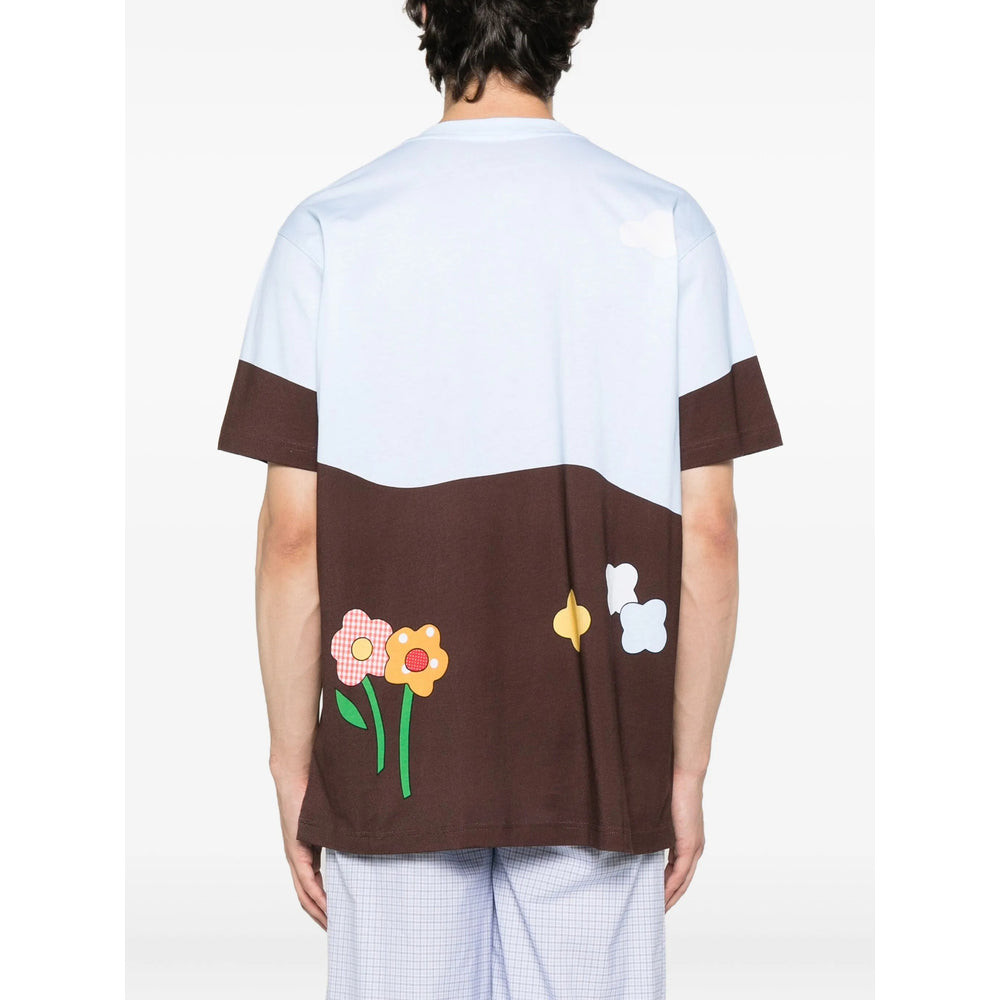 Moschino T Shirts - Blue | 50492a57ab45c41e95402ac88aefc496486fe2f0