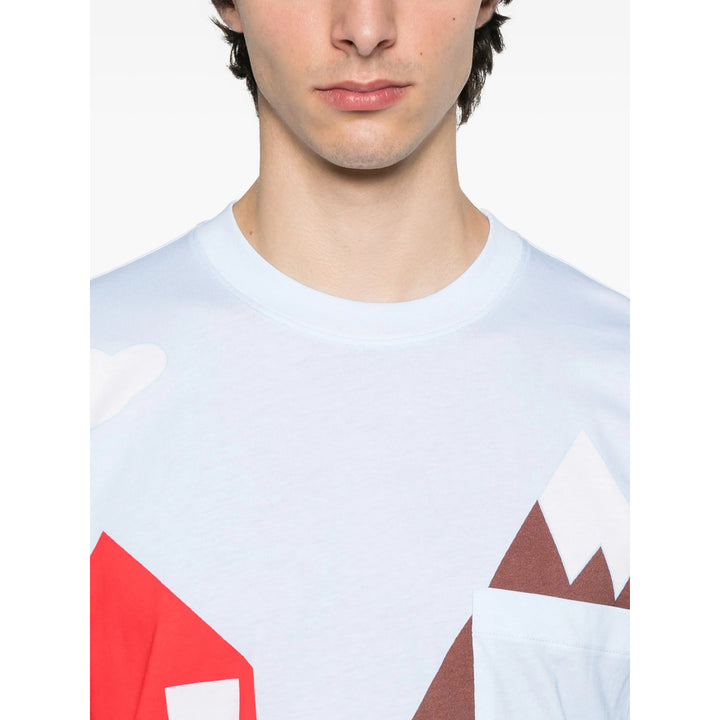 Moschino T Shirts - Blue | ae273d1c509718daca6ae831053e4a26dd88d7ba