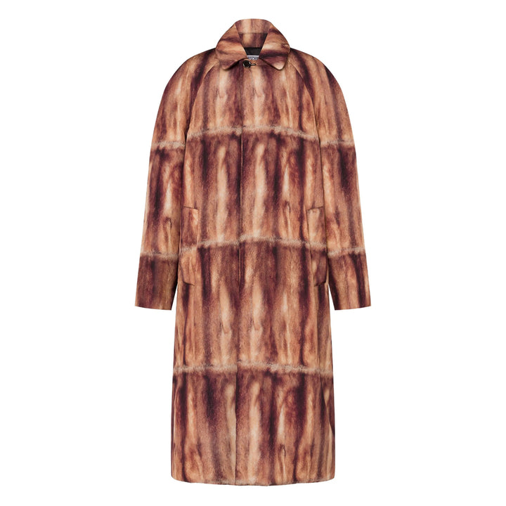 Moschino Coats - Brown | 680a6a1254144001c6c87ab5c6a97fdc8e54d18f