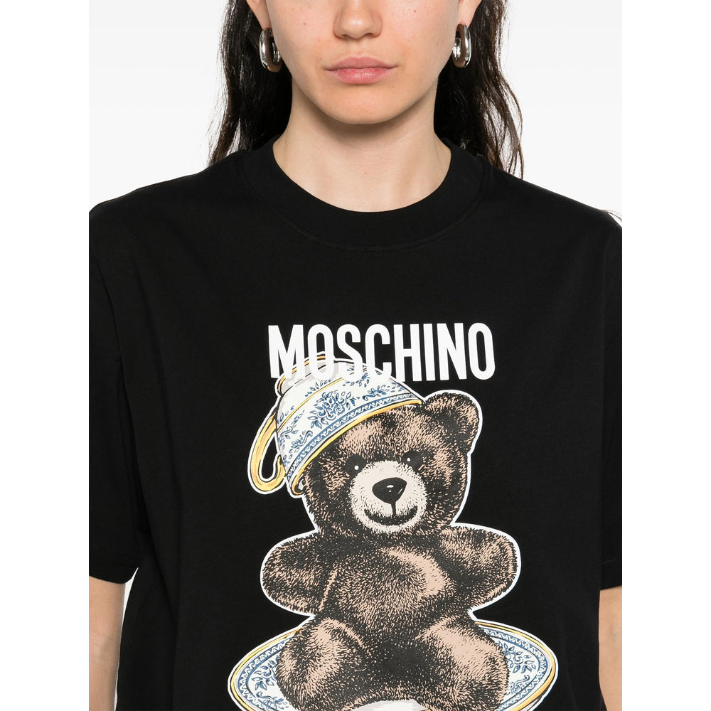 Moschino T Shirts - Black | 6b413c3915da0cc110ff0c7f770bb7db072f2c4a