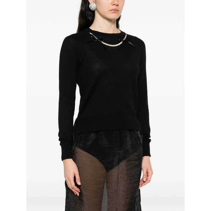 Simone Rocha Sweaters - Black | acbed82a7f822121bf9ac95fa1acf7157dbbdf96
