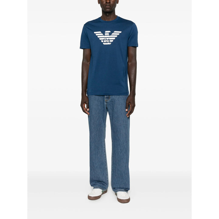 Emporio Armani T Shirts - Blue | bd211110dedc6b2903490d5d4564e5109e118517