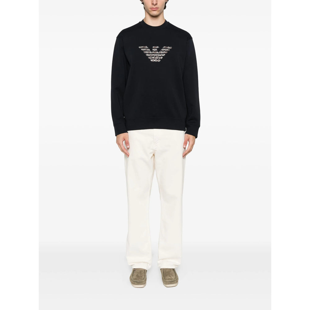 Emporio Armani Sweatshirts - Blue | d61613db745733058e65c0968b3bfe04e4a74d6c