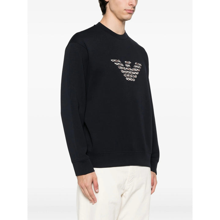 Emporio Armani Sweatshirts - Blue | 798a185b2751b631808c05f528f4d7e37a819b46