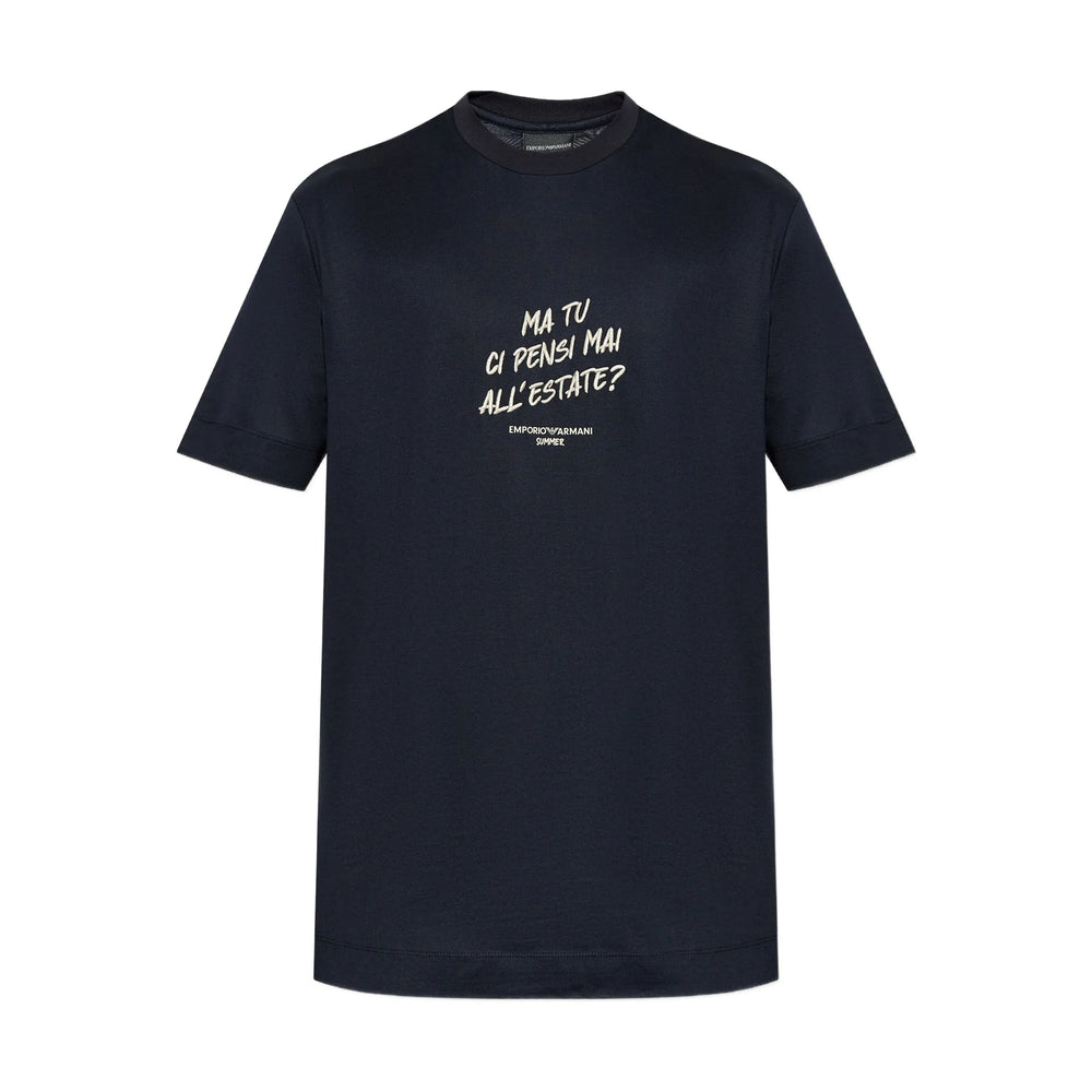 Emporio Armani T Shirts - Black | 6b009e131222b4d1f28d04d7254cebc51b00cacd