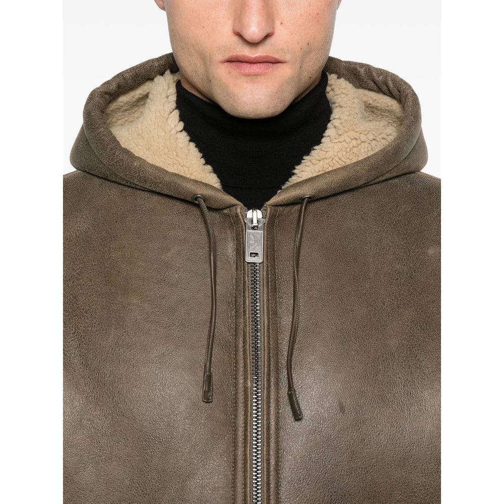 Emporio Armani Outerwears - Brown | 2bb6aa04c065a0adc2dbb7e01df164ce725745f2