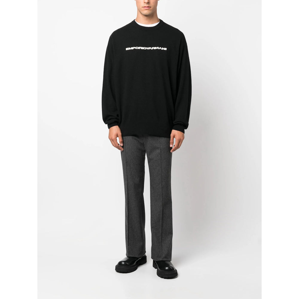 Emporio Armani Sweaters - Black | e4b74c97c44fa08d877fa0a4b6769b8b5e8cff10
