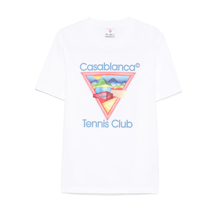 Casablanca T Shirts - White | 19f2d287c3da5d6e0636d435eb6c2be41a4b4535