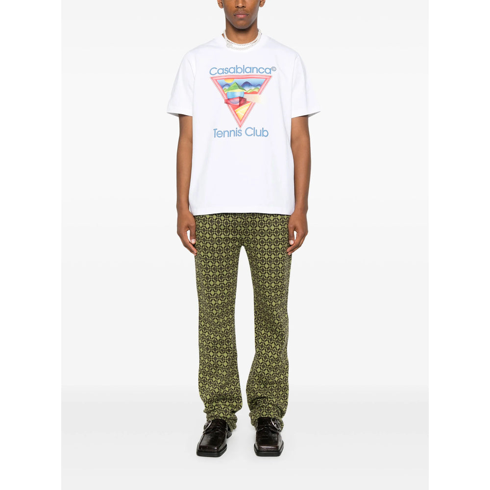 Casablanca T Shirts - White | 97eb595941c7653dc747558f08d3666278e87816